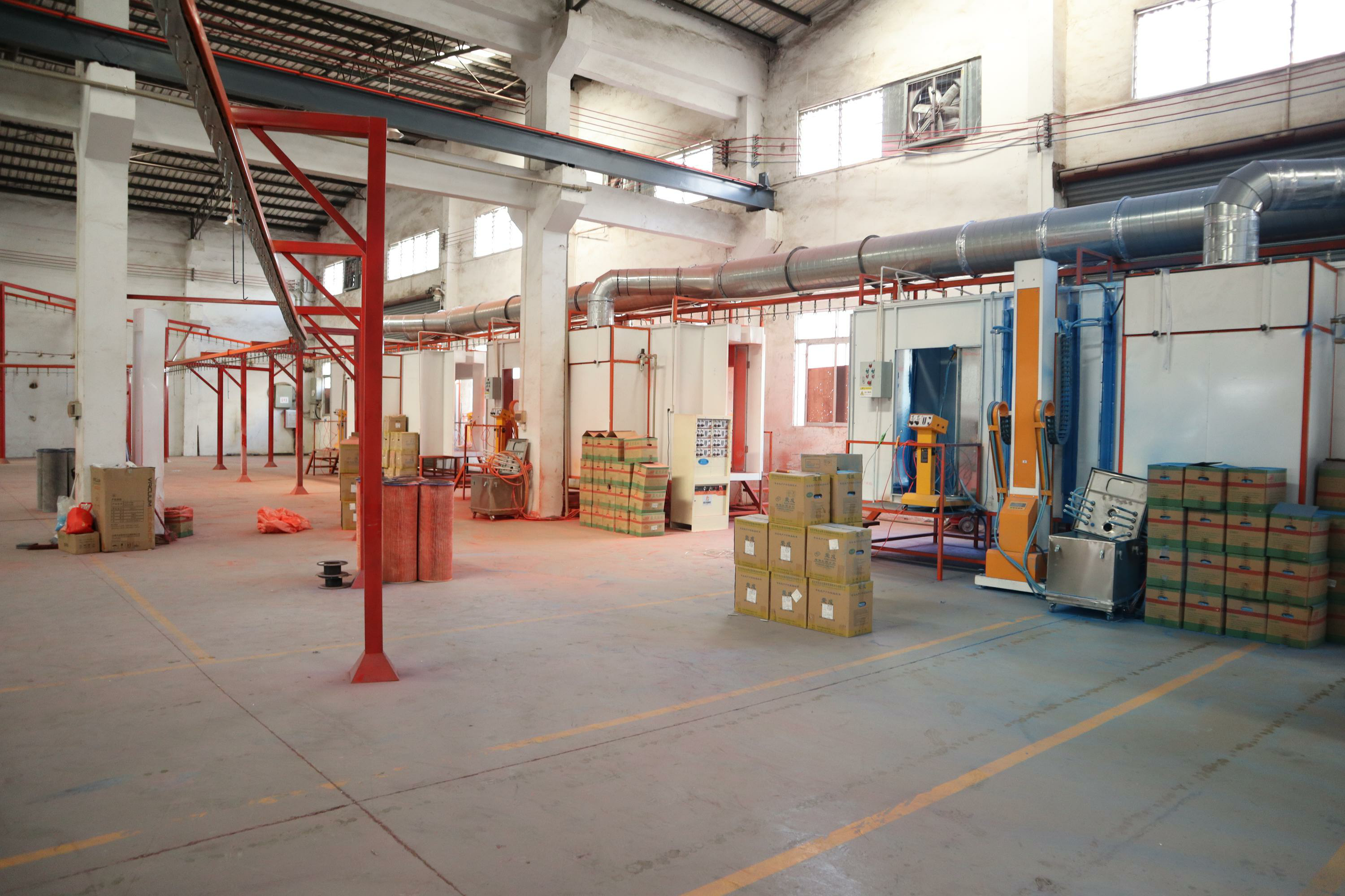 貨架生產廠家的噴涂工藝